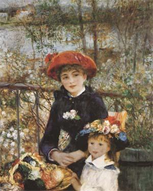 On the Terrace (mk09), Pierre-Auguste Renoir